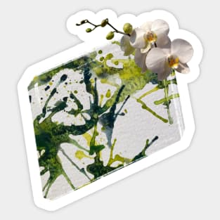 Spring Musings - Orchid Sticker